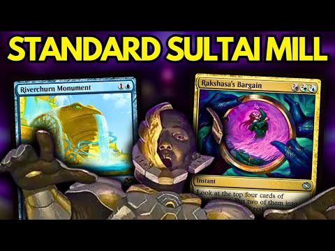 The Best Mill Deck In Standard!? - Sultai Control Wins With Mill! | MTG Arena Gameplay