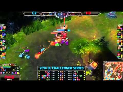 Gamers2 vs Heavy Botlane | 2014 EU Challenger Series Summer - Play In [HQ]