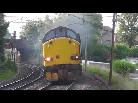 37608 with 37259 DIT 6K73 Sellafield - Crewe flasks 15th July 2013