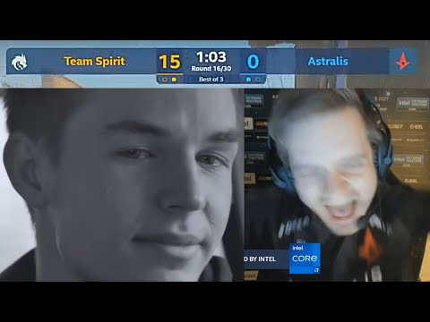 Astralis Almost Got 16-0 By Team Spirit - Intense Round