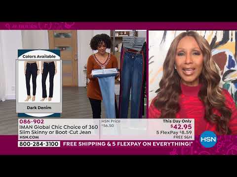 HSN | IMAN Global Chic Fashions 11.06.2021 - 05 PM