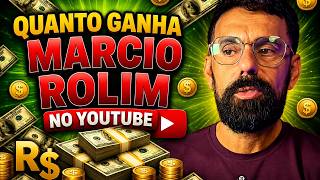 QUANTO GANHA O CANAL DO MARCIO ROLIM ? | GANHOS REAIS 2026