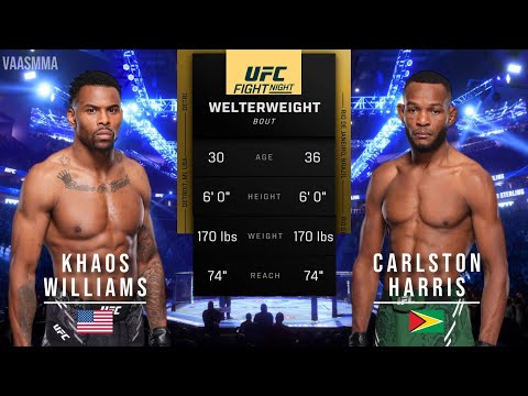 Khaos Williams vs Carlston Harris full fight