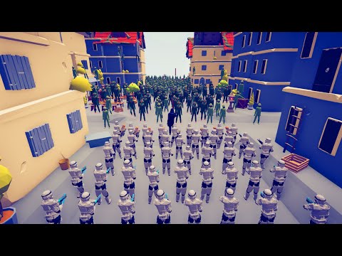 80x STORMTROOPER vs 20x ZOMBIE - Totally Accurate Battle Simulator TABS