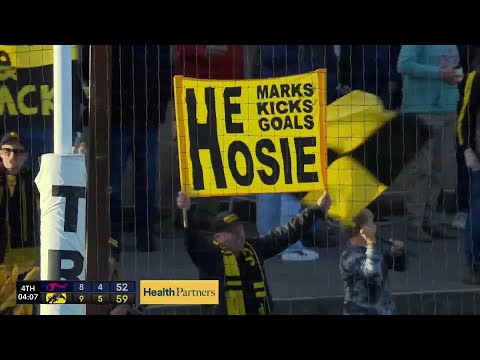 Glenelg's Lachlan Hosie bursts through to goal - Rd 11 Hostplus SANFL Snapshot