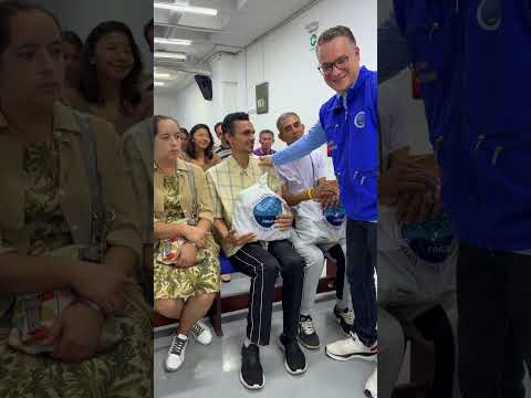 Primera jornada de ayudas en Venezuela