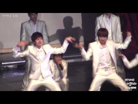 20101106 Super Junior 5th Birthday Party Eunhyuk with Dancing Kyu
