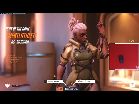 GALE TOP 500 SOJOURN GAMEPLAY - POTG! OVERWATCH 2 TOP 500 SEASON 3