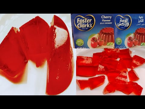 foster Clark's jelly Recipe | Foster Clark's CherryJelly |Foster Clark's jelly Dessert |Jello recipe
