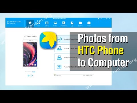 How to Export Photos from HTC Phone to Computer
