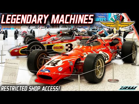 The Indianapolis Motor Speedway Museum: INSIDE The "Off Limits" Restoration Shop! (Indy 500 Winners)