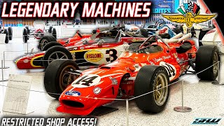 The Indianapolis Motor Speedway Museum: INSIDE The Off Limits Restoration Shop! (Indy 500 Winners)