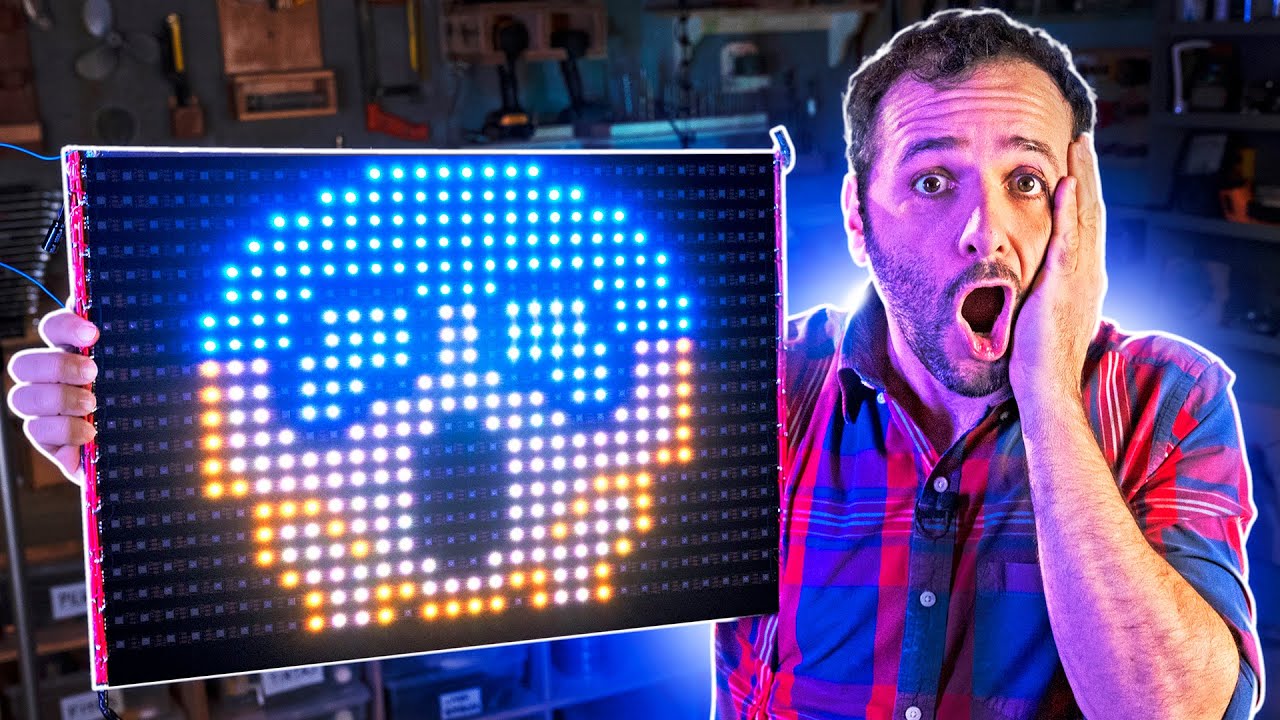 MONITOR CASEIRO de FITA DE LED #SagaDosComputadores Ep. 9