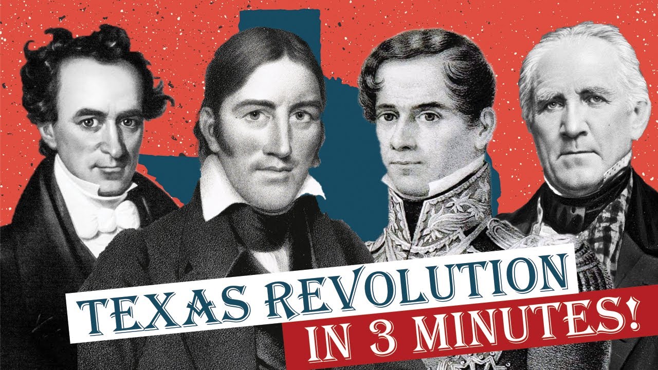 What were the 3 battles of the Texas Revolution?