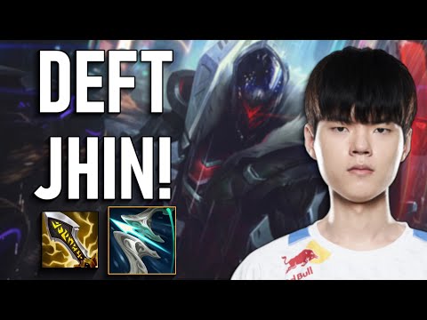 DEFT PICKS JHIN! DK Deft Jhin ADC vs. Kaisa - KR CHALLENGER GAMEPLAY Patch 13.1 S13