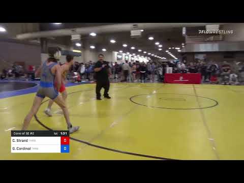 48 Kg Consi Of 32 #2 - Chase Strand, Thorobred Wrestling Club Vs Gus Cardinal, Thorobred Wrestling