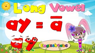 Long Vowel ay (ā)   / Digraphs / Phonics Mix!
