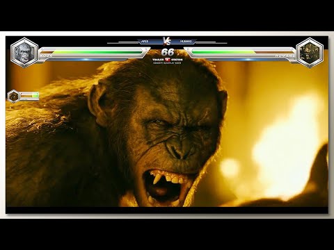 Apes vs Humans with Healthbars @ Raiding