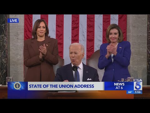 President Biden delivers his 1st State of the Union address