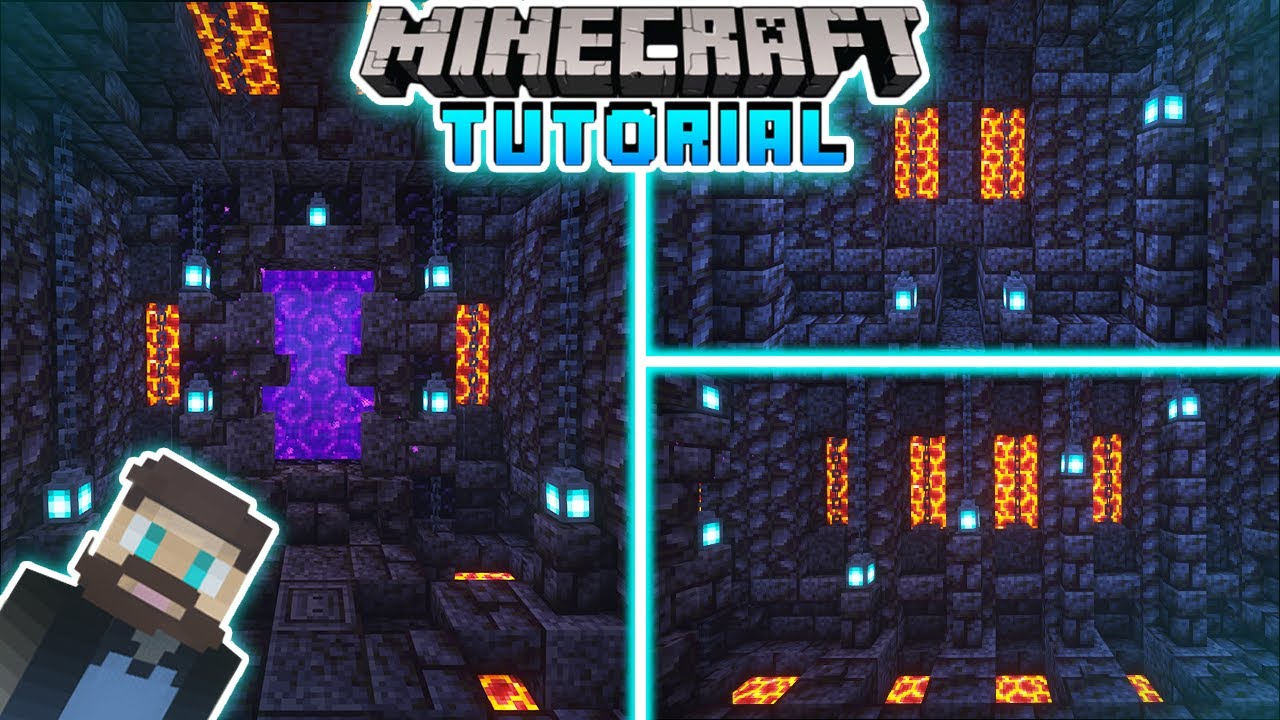 Minecraft Tutorial | Nether Portal Build | 1.16