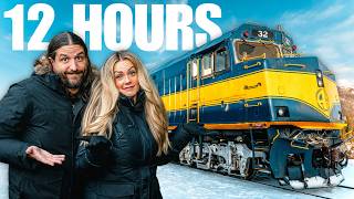 What It’s Like to Travel Alaska by Train in Winter
