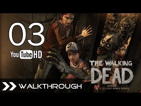 The Walking Dead Season 2 Episode 2: A House Divided - Walkthrough - Part 3 (Departure) HD 1080p