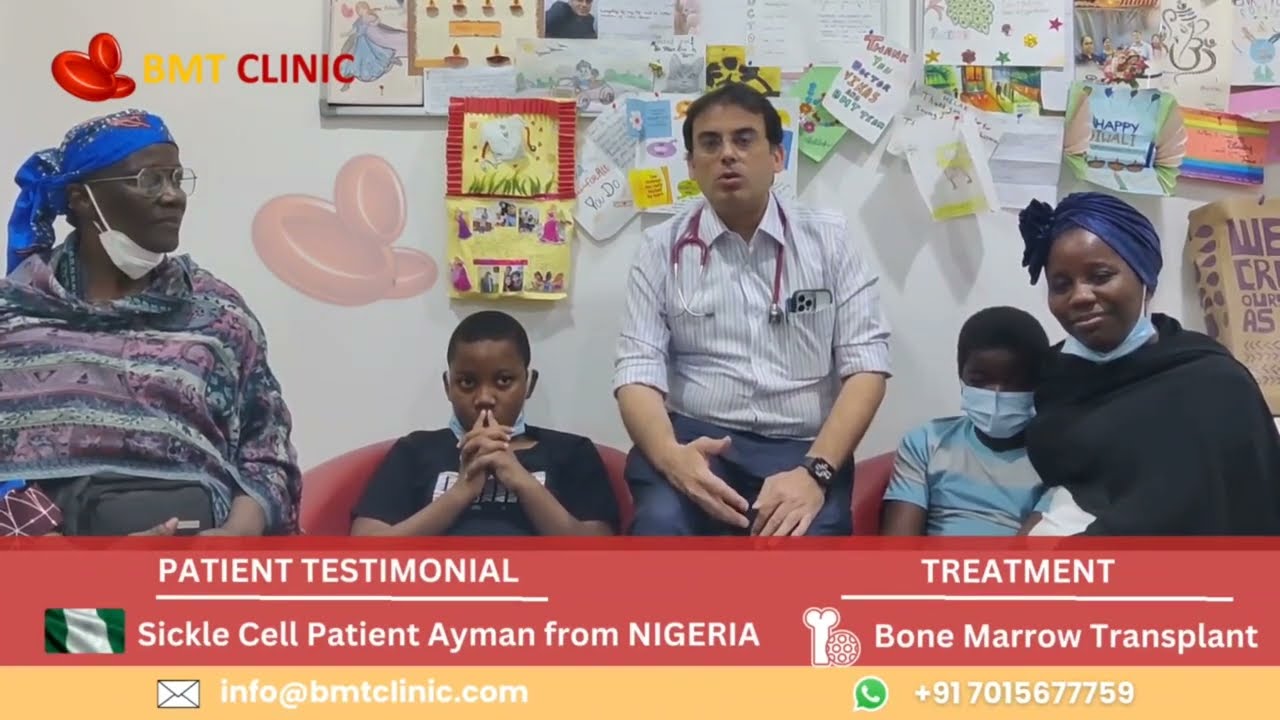Nigerian Sickle Cell Patient Cured by Half Match Sibling Donor Bone Marrow Transplant in India