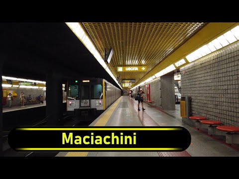 Metro Station Maciachini - Milan 🇮🇹 - Walkthrough 🚶