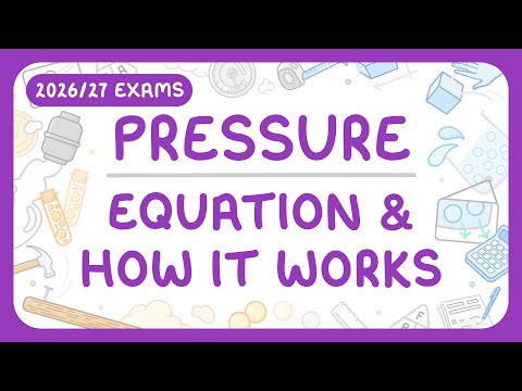 GCSE Physics - Pressure - Equation & How it Works (2026/27 exams)