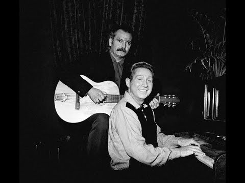 Duo Charles Trenet et Georges Brassens