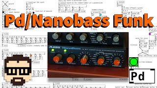 Video thumbnail for Pure Data Funk Bass Groove (Seinfeld Generator) Pd & Alesis Nanobass | Simon Hutchinson by Simon Hutchinson