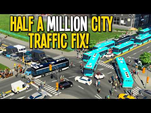 Fixing Traffic in a HUGE City About to Break!