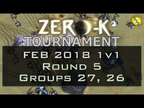 2018/02/03 1v1 Tournament - Swiss Round 5 - Zero-K