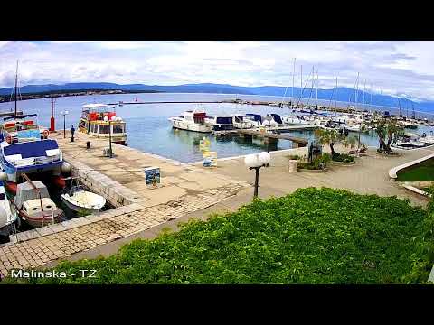 Malinska Marina live webcam
