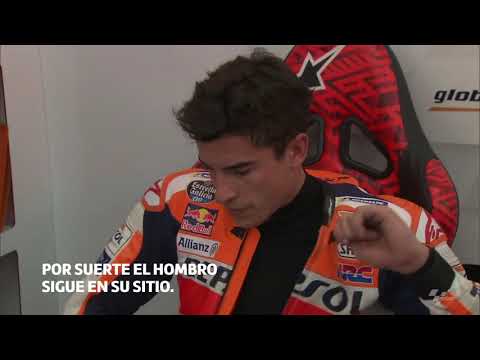 Cuando Marc sale a pista...sale a tope. ¿Cuestión de actitud o de aptitud? #UnaHistoriaDiferente