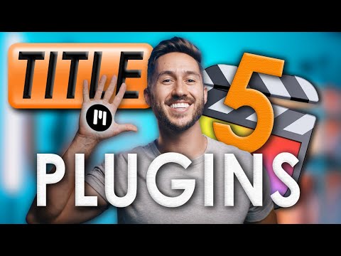 5 AMAZING Final Cut Pro Title Plugins 🔥