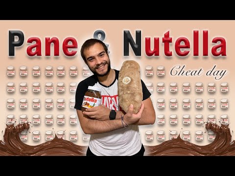 2 Kg DI PANE E NUTELLA CHALLENGE | Cheat Day (n°3)