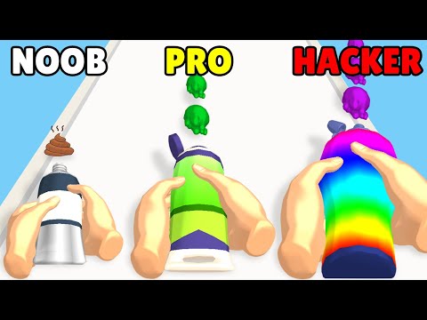 NOOB vs PRO vs HACKER in Reveal By Numbers!