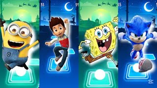 Minions - Rayder - Spangebop - Sonc Tiles Hop Edm Rush