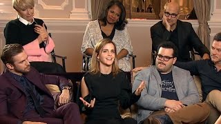 Cast of live-action 'Beauty and the Beast' dish on playing classic characters | ABC News