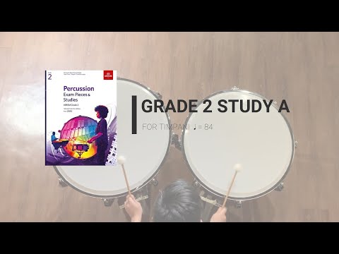 ABRSM Percussion 2020 - G2 Timpani Study A