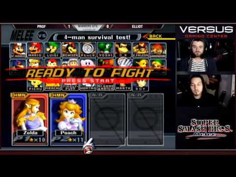 VS Weekly 6/05/16 - Winners R4 - Pwof (Marth, Sheik) vs Eliott (Peach) - Melee