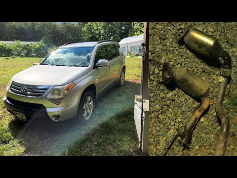How to remove a catalytic converter - 2007 Suzuki XL7