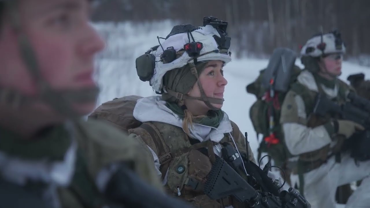 Tens of Thousands of NATO Troops Converged on Northern Norway for Exercise Cold Response