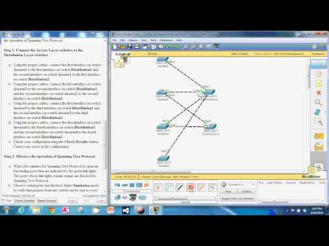 5.2.2 Connecting Access and Distributino Layer Switches