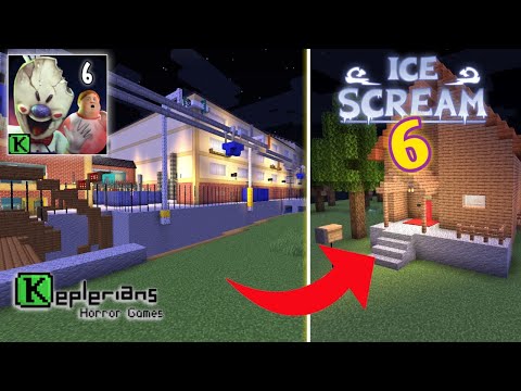 ICE SCREAM 6 HUT | ICE SCREAM 6 OUTSIDE FACTORY | ICE SCREAM 6 IN MINECRAFT