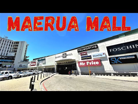 Maerua Mall shopping center in March 2023, Windhoek, Namibia, southern Africa