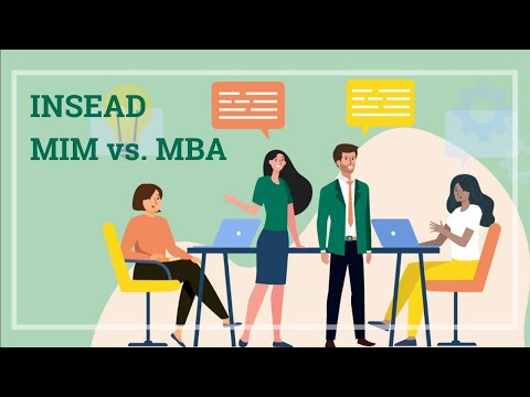 INSEAD MIM vs MBA