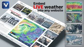 Embed live weather into your website