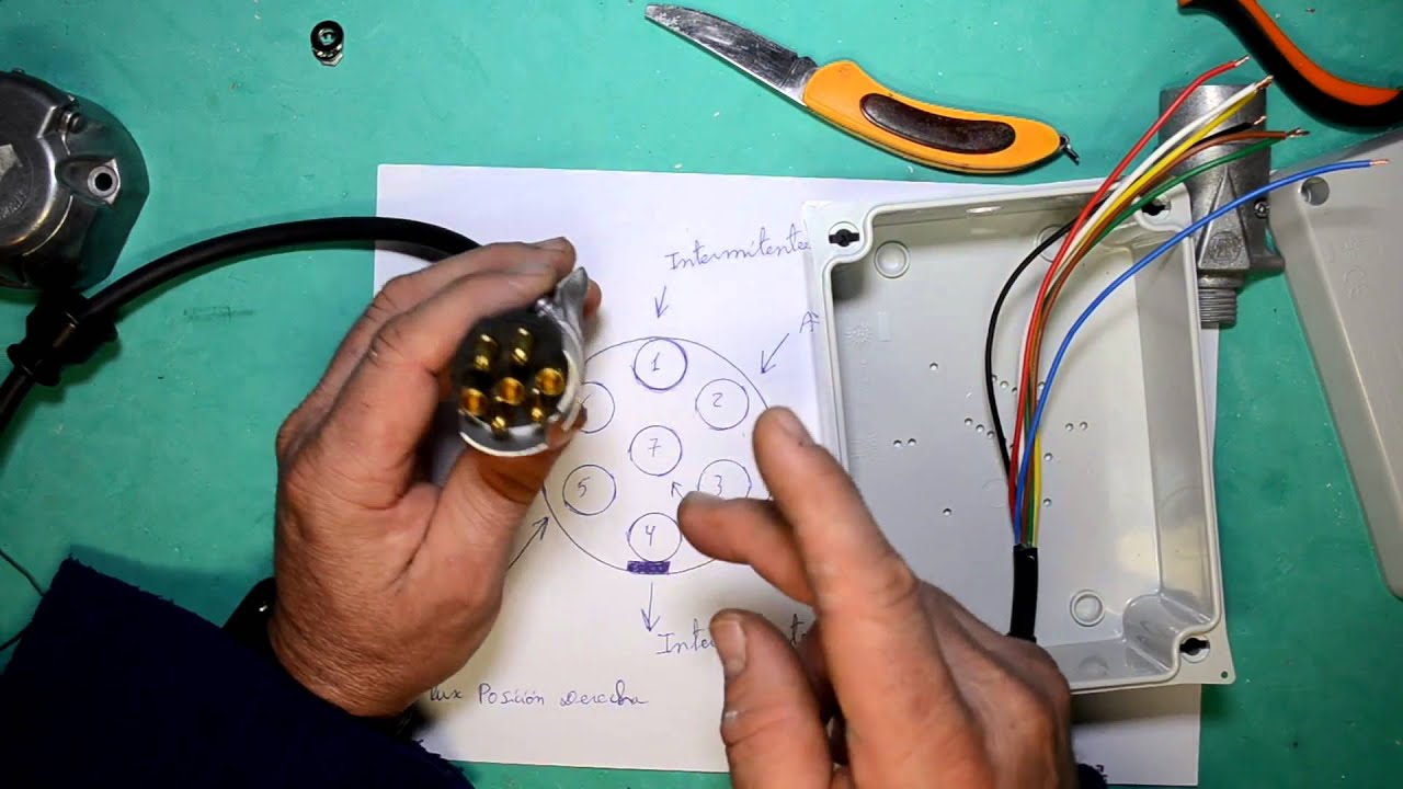 COMPROBADOR DE ENCHUFES DE AUTOMOVIL Y REMOLQUES